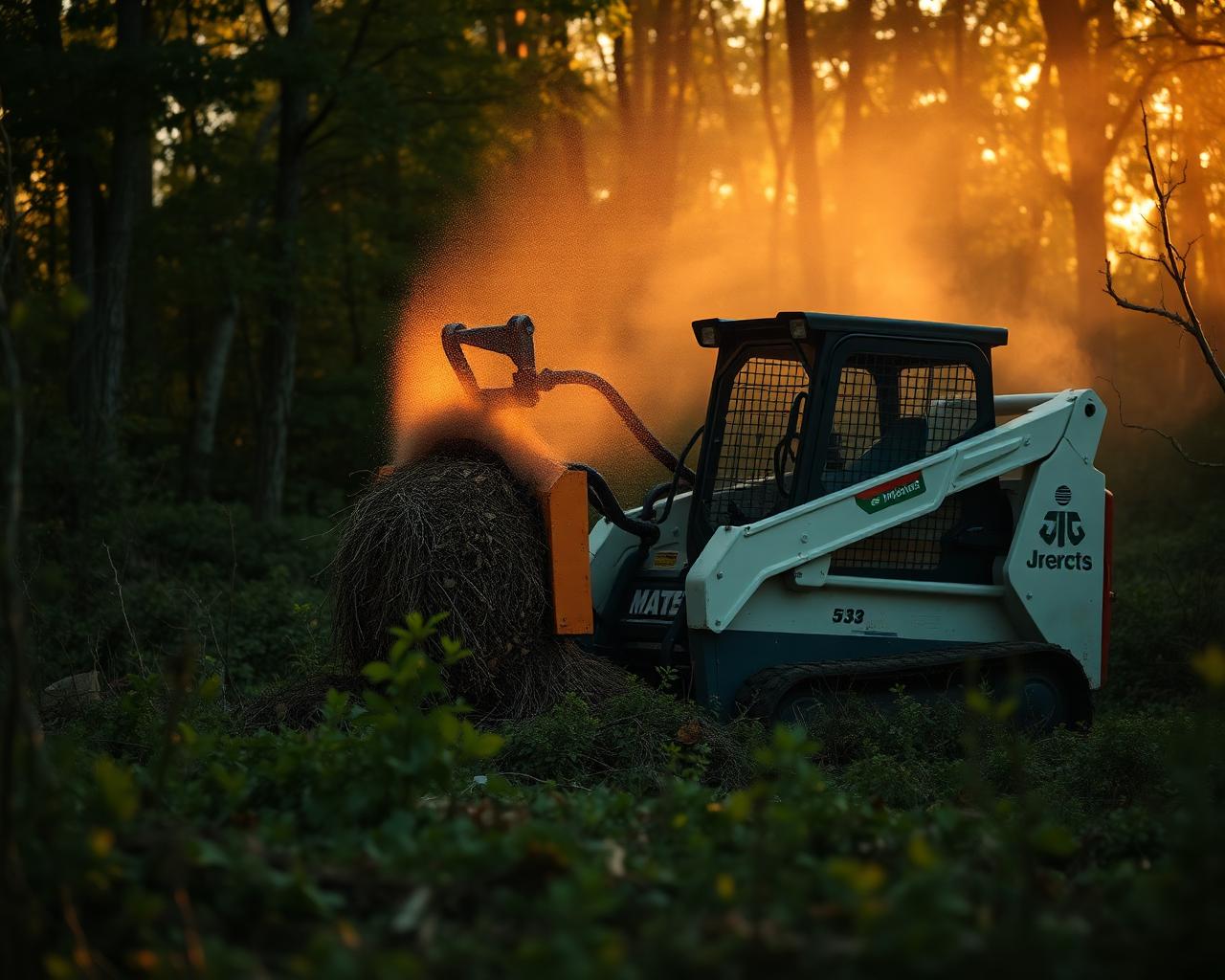 Mulching & underbrush removal
